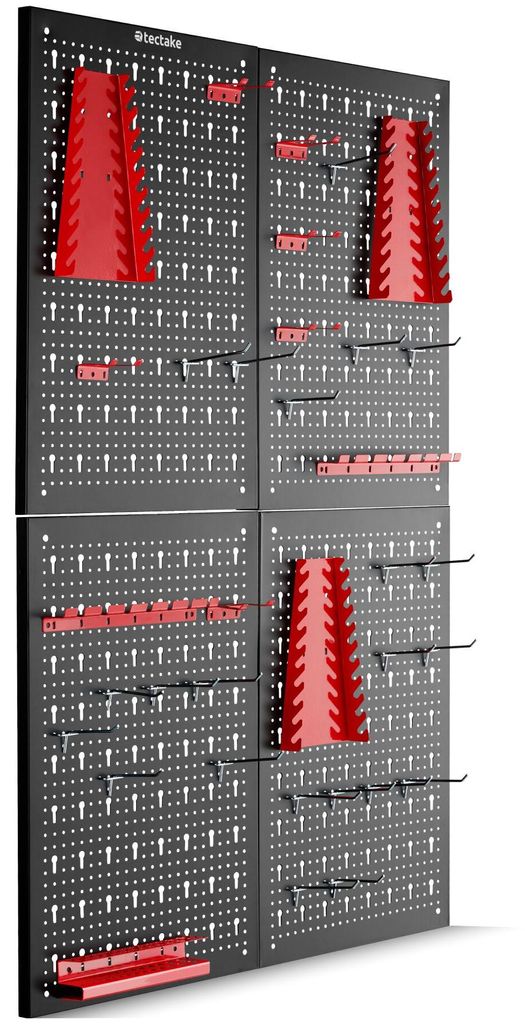 tectake® Werkzeuglochwand Jonah vierteilig Belastbarkeit 4 Produktbild 