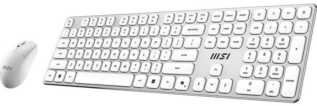 MSI S11-43DE311-Y92 MSI FORGE K210 Combo White DE  Obrázok produktu 