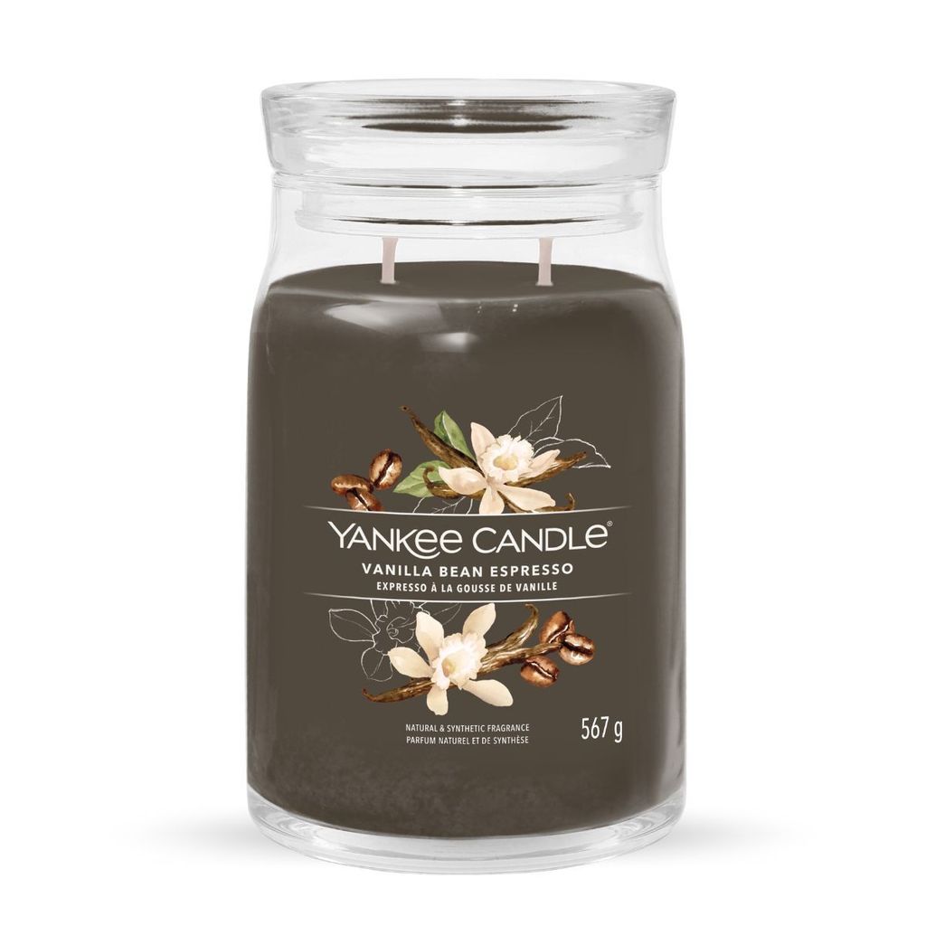 Yankee Candle Vanilla Bean Espresso Signature Bougie Image du produit 