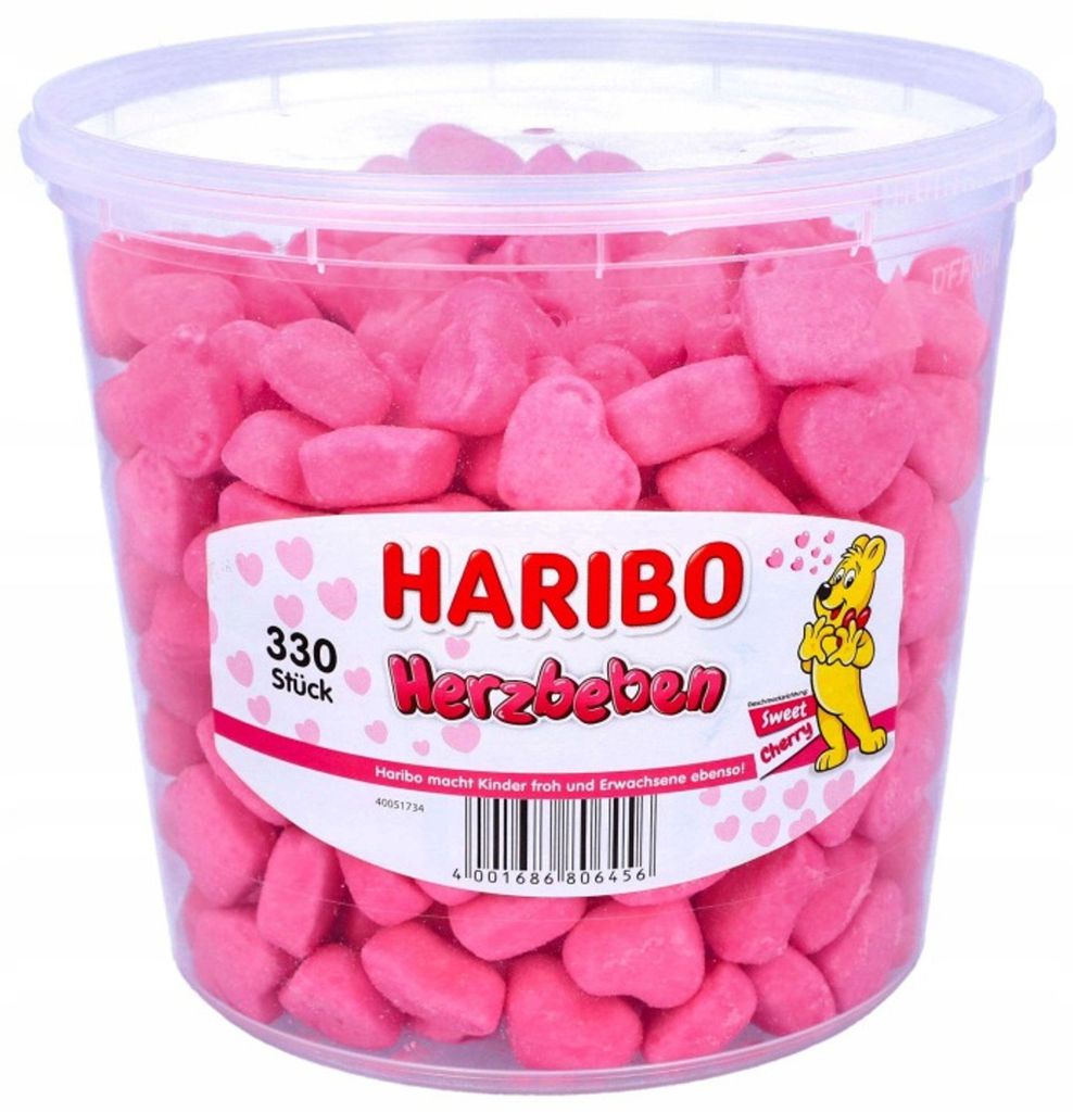 HARIBO 10044697 HARIBO Herzbeben 330 St. Immagine del prodotto 