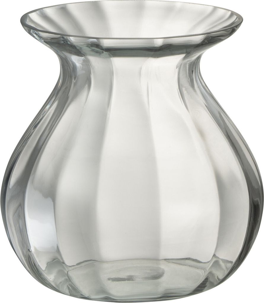 J-Line Vase Amo Glas Transparent Large