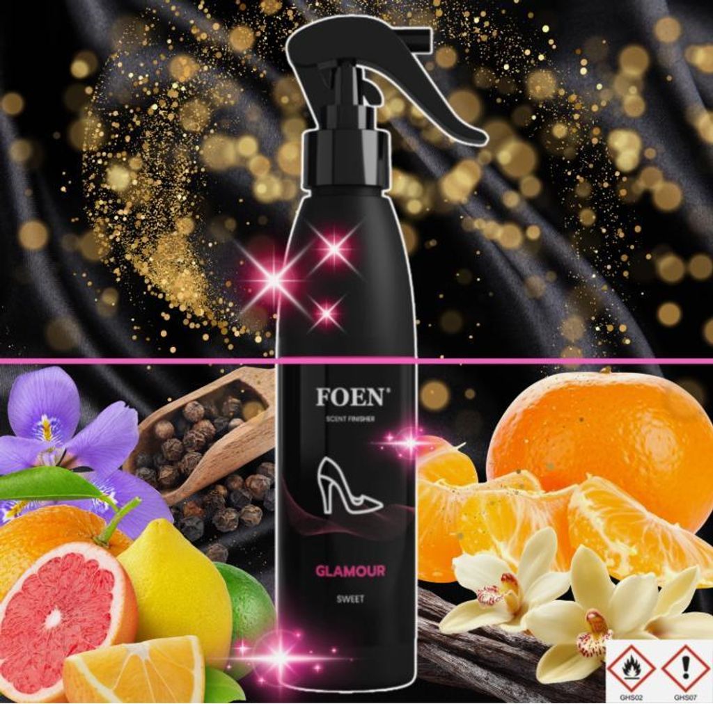 Autoparfum Duft Spray Glamour Foen 185 ml Lufterfrischer Produktbild 