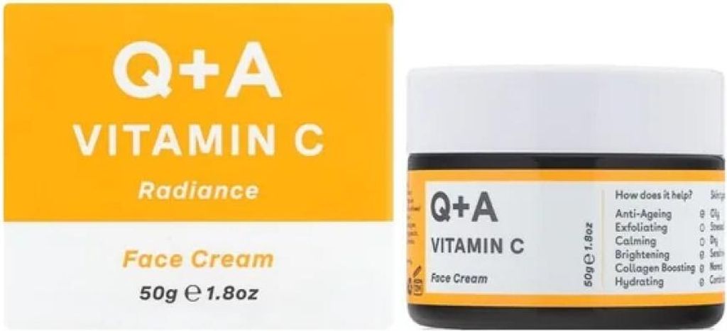Q+A Pleťový krém s vitamínem C, 50 g - Pleťový krém s Obrázek produktu 