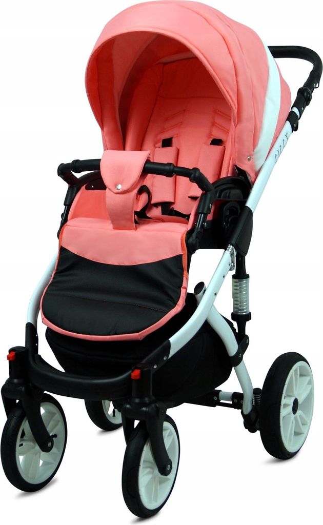 BabyLux Lilly | 3in1 Kinderwagen Set | Dahlia |