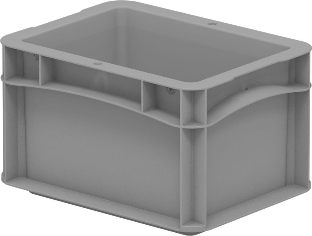 Surplus Systems Eurobox B 20 x 15 x 12 cm, 2,2 L, grau Produktbild 