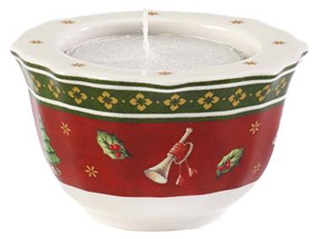 Villeroy & Boch, portavelas "Toy's Delight", color rojo, Imagen del producto 