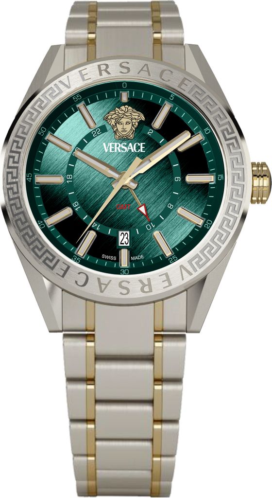 Versace VEAFA0524 V-Code GMT Herrenuhr