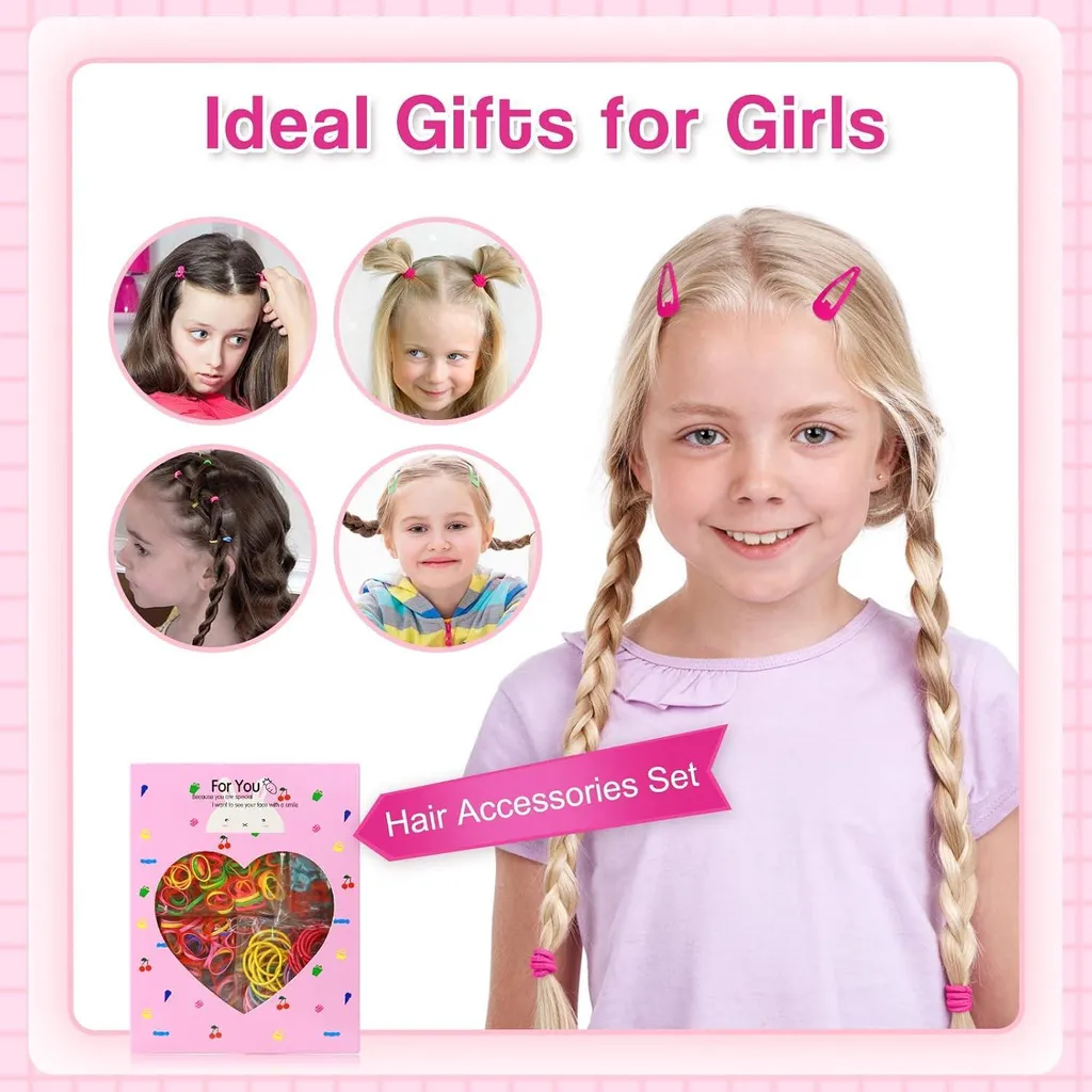 Gioco Creativo Capelli 830 Pezzi: Set Sicuro per Bambine e Ragazze - 7