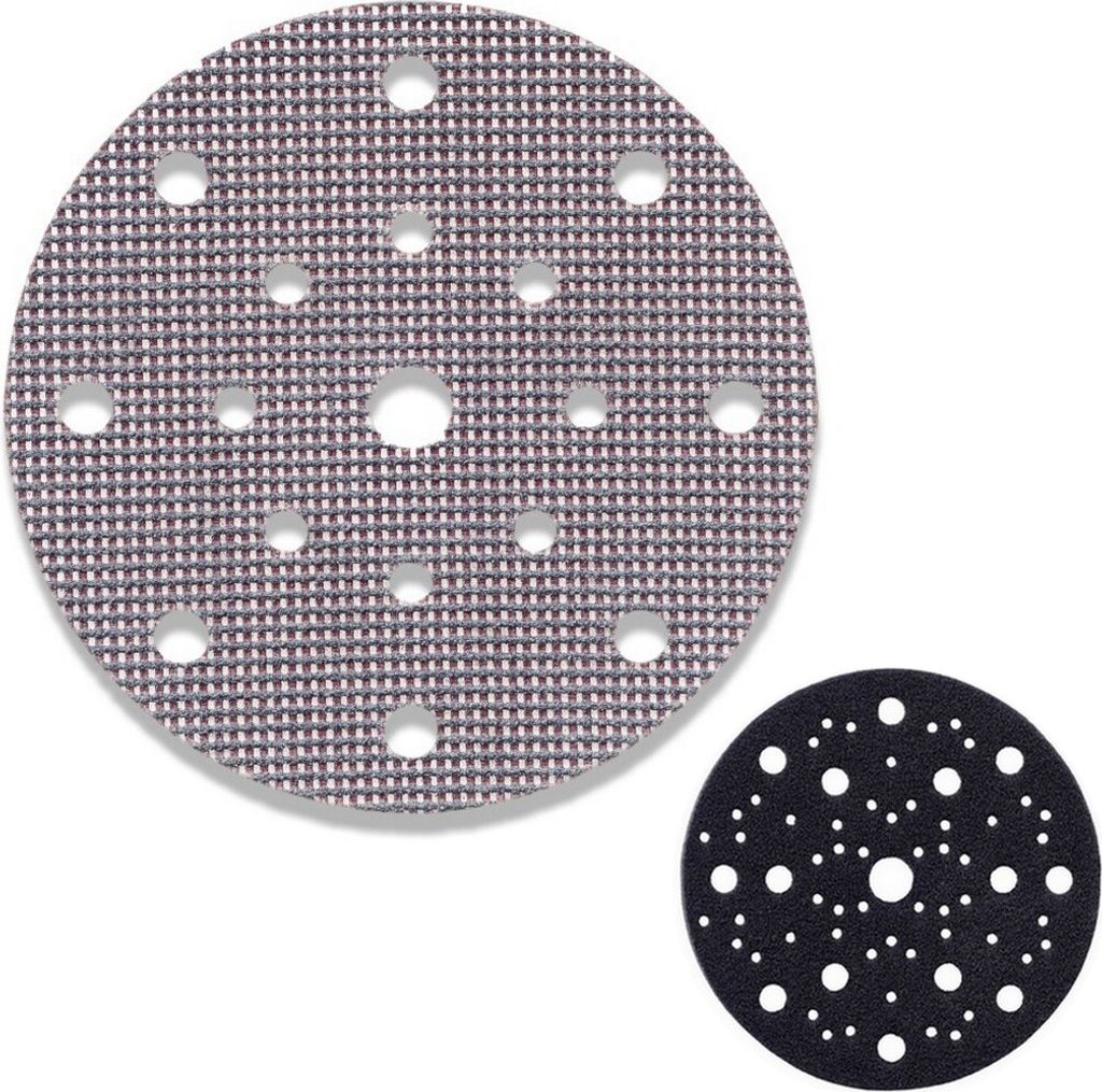 mafell Schleifmittel Abranet P 320, Ø 150 mm, 40 Stück mit Schutzauflage in jeder Packung - 93454