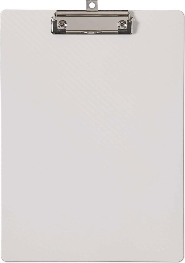 MAUL Klemmbrett MAULflexx A4 Hochformat PP-Kunststoff weiß