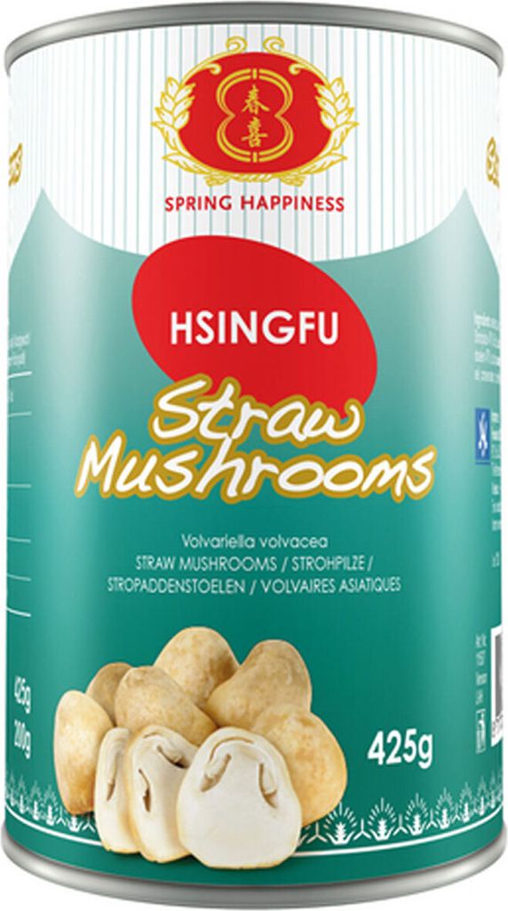 Spring Happiness Hsingfu Asian Straw Mushrooms Strohpilze 425g