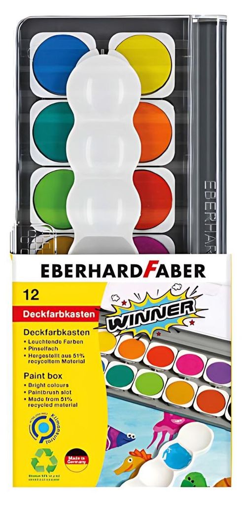 Eberhard Faber 578312, Schwarz, Blau, Braun, Grün, Orange, Produktbild 