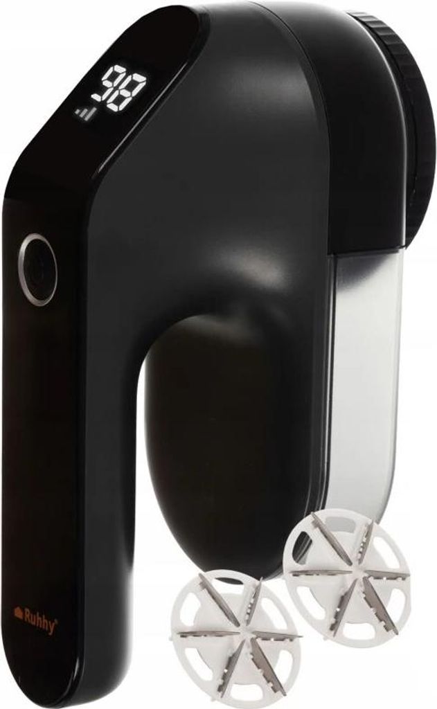 Ruhhy 24270 Akku-Fusselentferner, 1200 mAh, 5 W, schwarz Produktbild 
