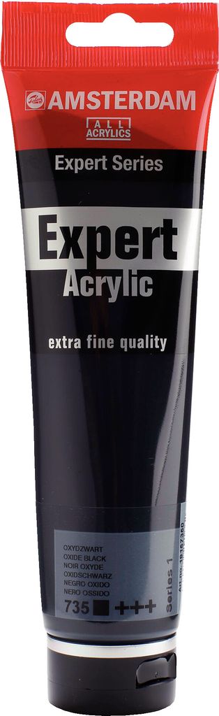 Amsterdam Expert Series Acrylfarbe Tube 150 ml Oxidschwarz 735