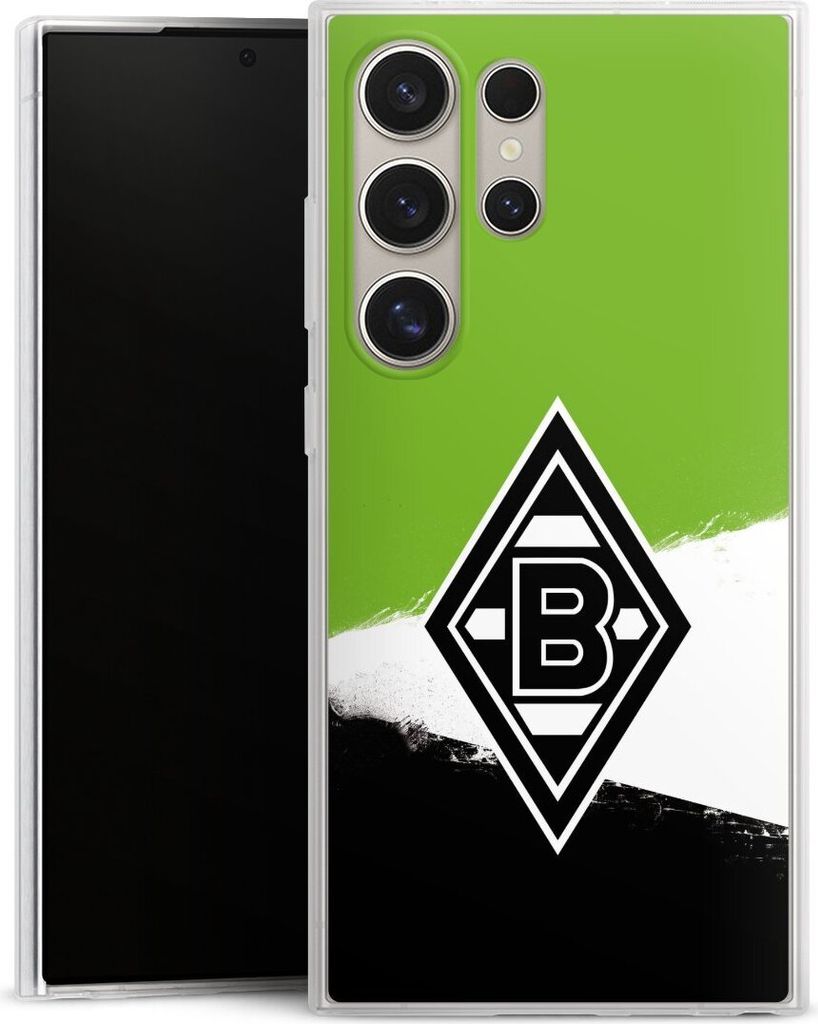 DeinDesign Slim Hülle für Samsung Galaxy S24 Ultra Silikon Case Ultra Dünn Handyhülle Borussia Mönchengladbach Offizielles Lizenzprodukt BMG