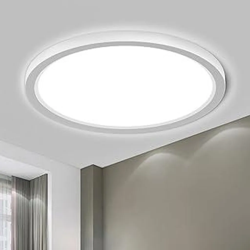 Super Plafoniera LED 18W Luce Fredda | Lampada Bagno IP44 LQWELL