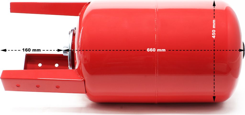 Wiltec Ausdehnungsgefäß 100 Liter, vertikaler Membrankessel Produktbild 2