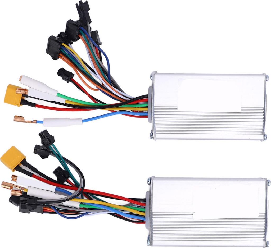 Doppelantriebsmotor -Controller 48 V 25A 1200W vordere hintere Bürsten für Elektrofahrradroller