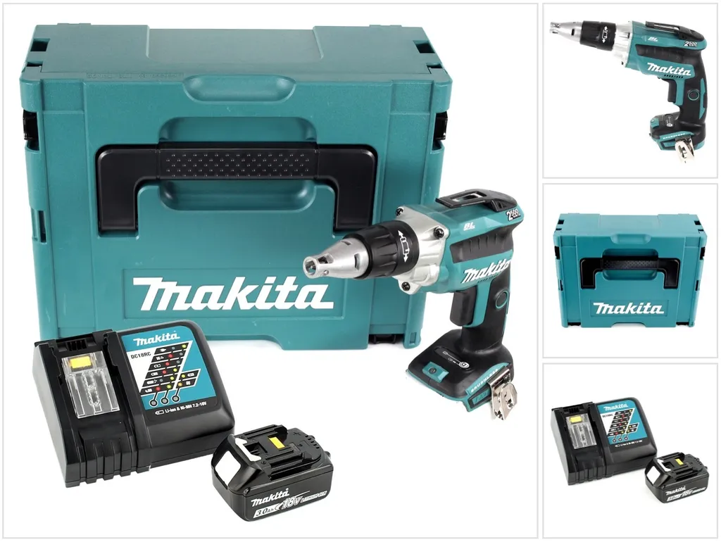 Visseuse sans fil Brushless Makita DFS250RF1J 18V ultra endurante LXT