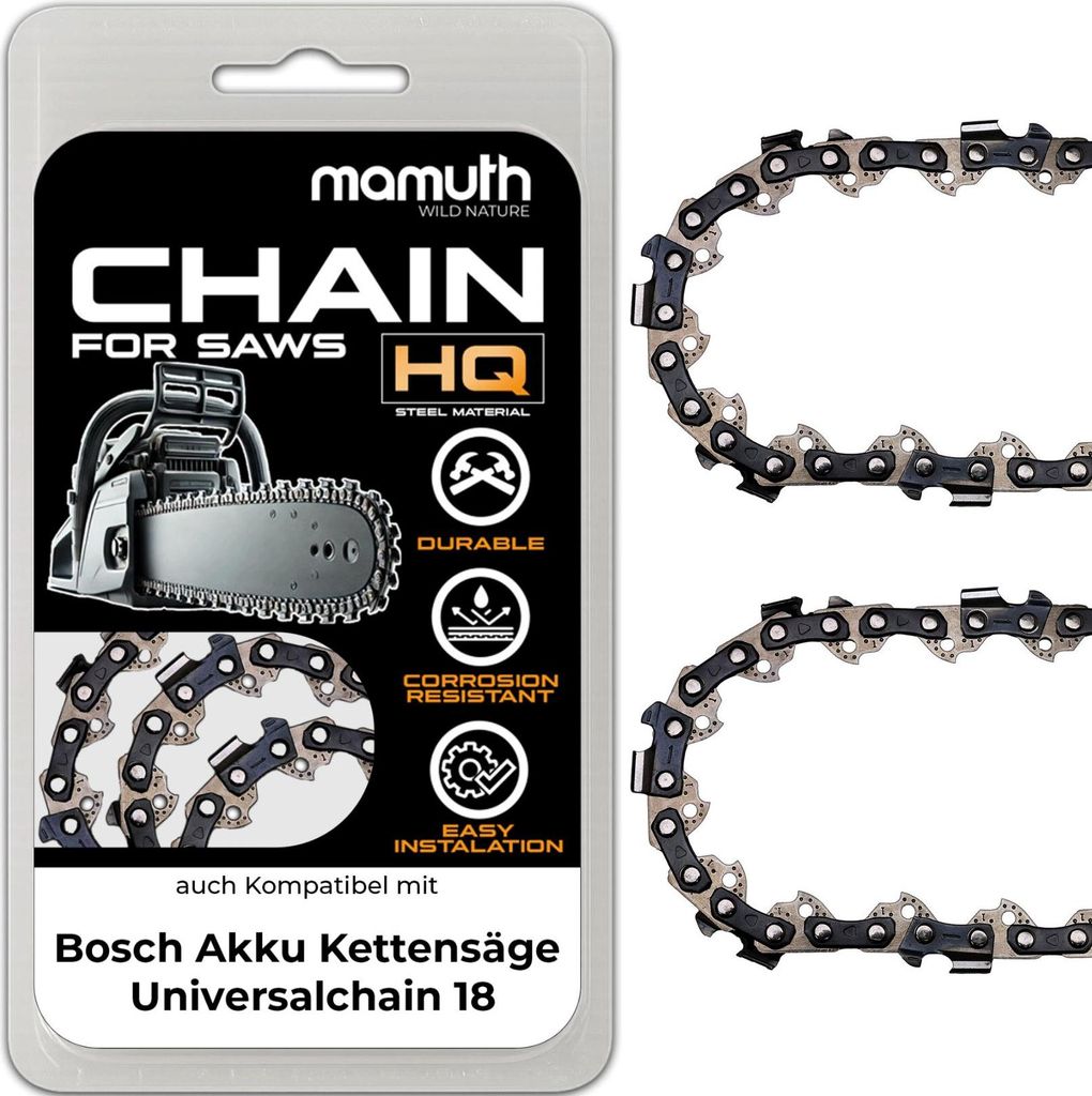 2x pilový řetěz 20cm 1,1mm 3/8" 33TG pro akumulátorovou Obrázek produktu 