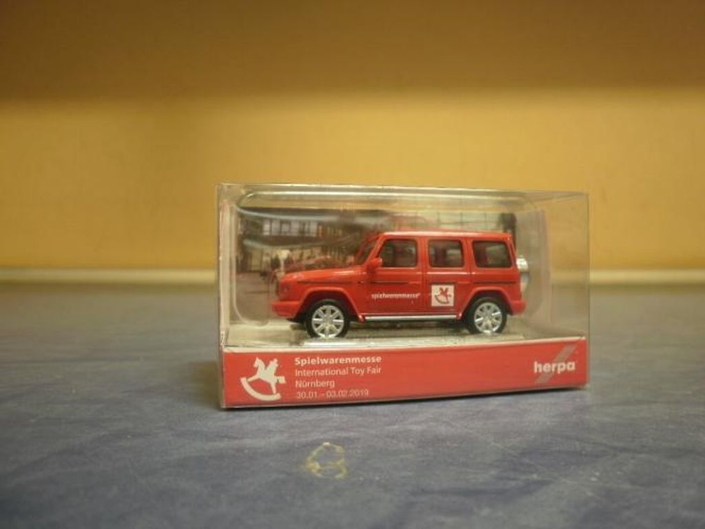 Herpa PKW MB G-Klasse Spielwarenmesse 2019 936187