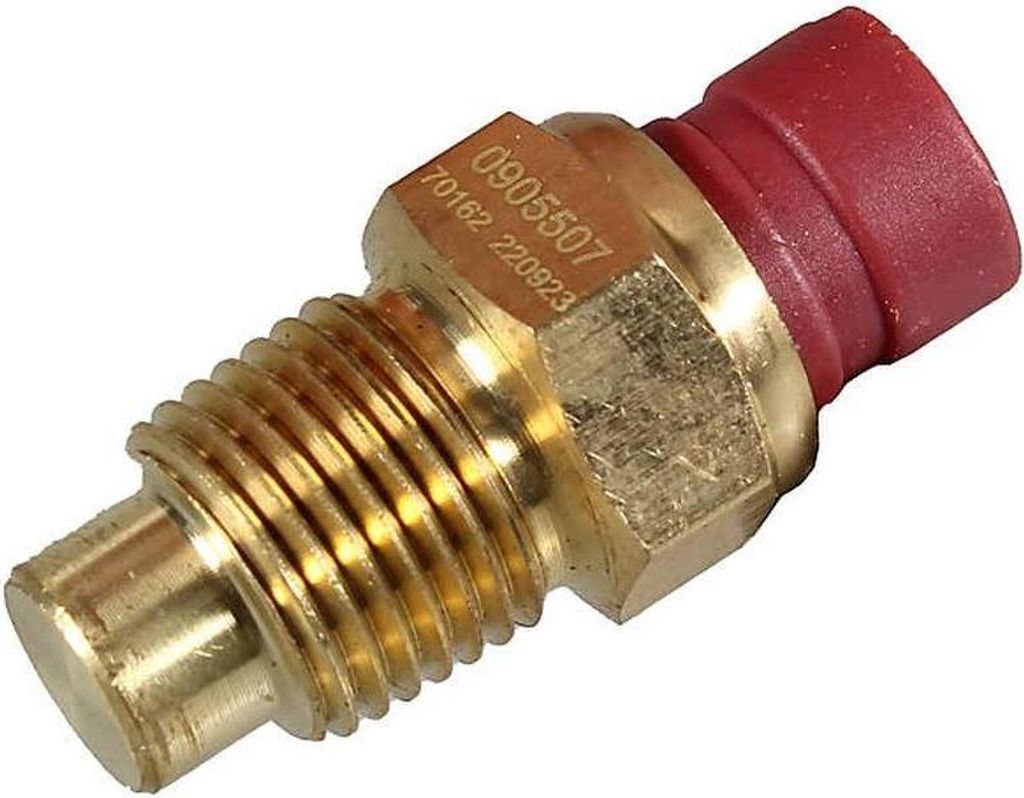Sensor Kühlmitteltemperatur 1-polig rot METZGER für u.a. FIAT UNO