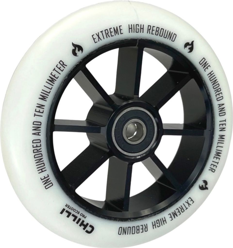 Chilli Pro Stunt-Scooter Spoked Base Rolle 110mm Schwarz/PU Produktbild 