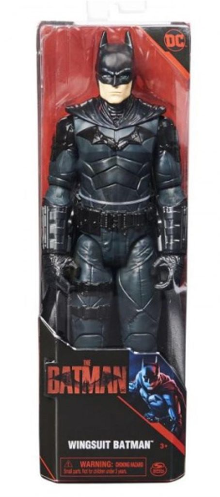 DC Comics , 30cm große Batman-Action-Figur, Sammelfigur aus dem Kinofilm The Batman, Sammelfigur zum Kinofilm The Batman, Kinderspielzeug für Jun...