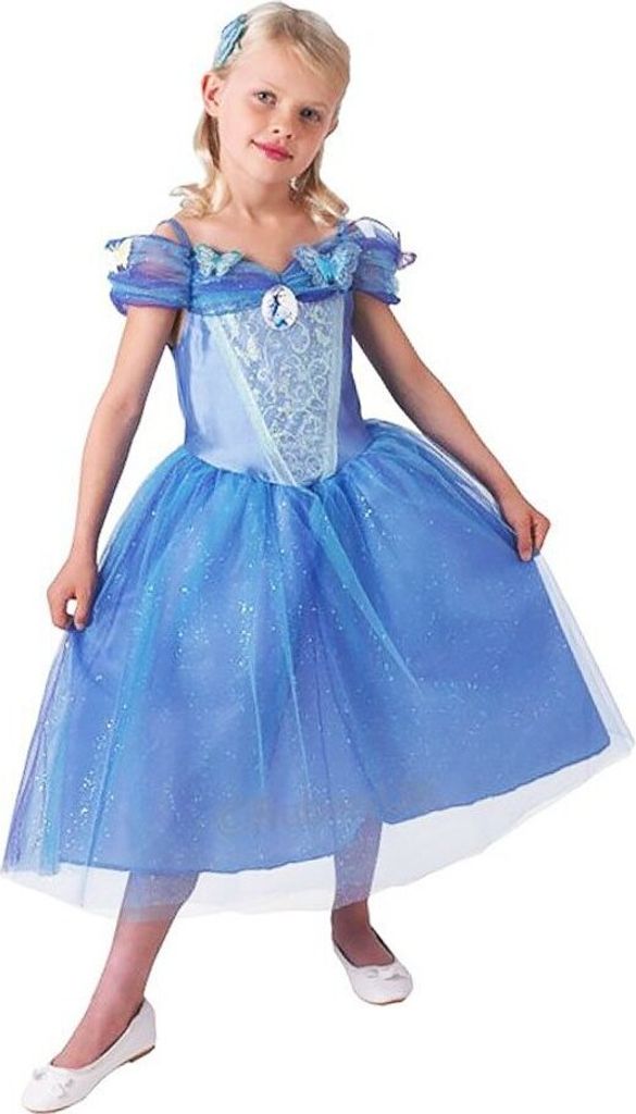 Kleine Cinderella Karneval Faschingskostüm Kinder Kindergröße: 92-104