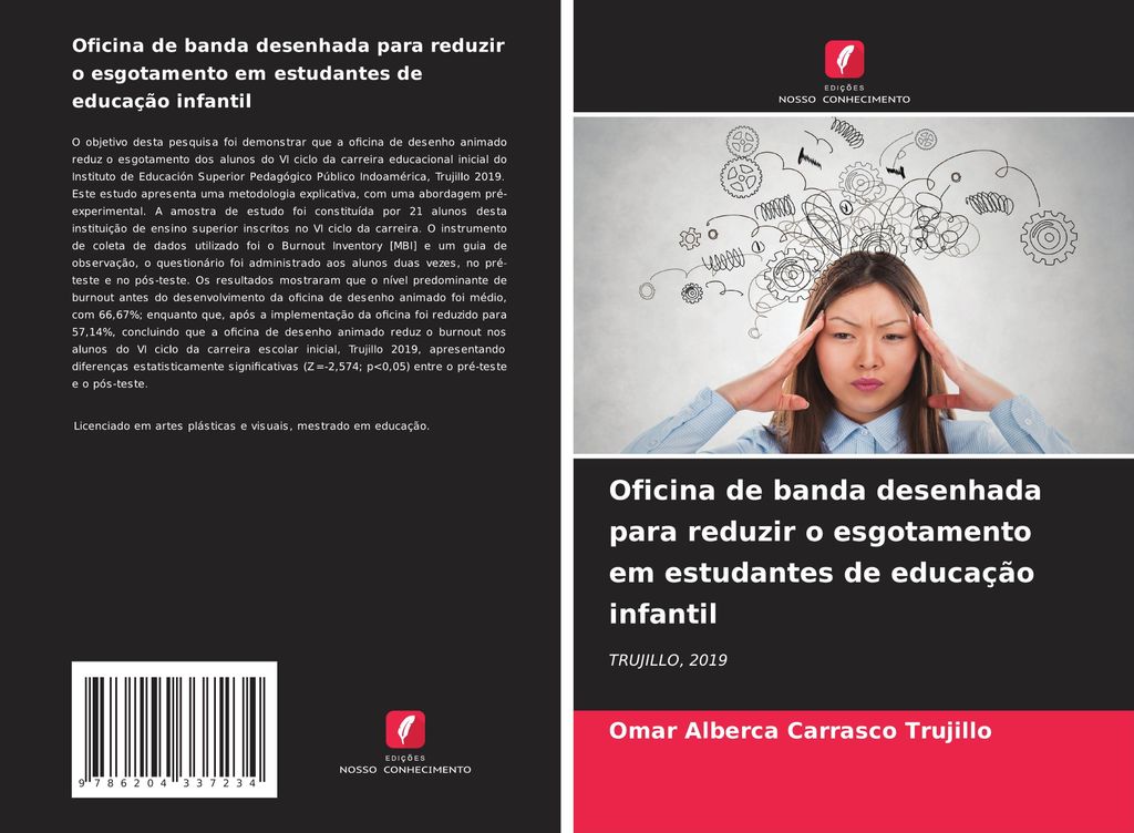 Oficina de banda desenhada para reduzir o esgotamento em estudantes de educação infantil