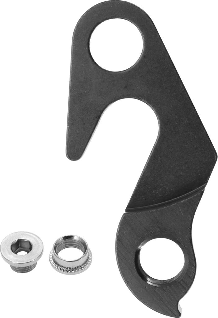 Fahrrad Schaltauge Rahmen Schaltwerk Heckhaken Schaltauge Platte Schaltauge Ersatzteil für Mountainbike Schwarz