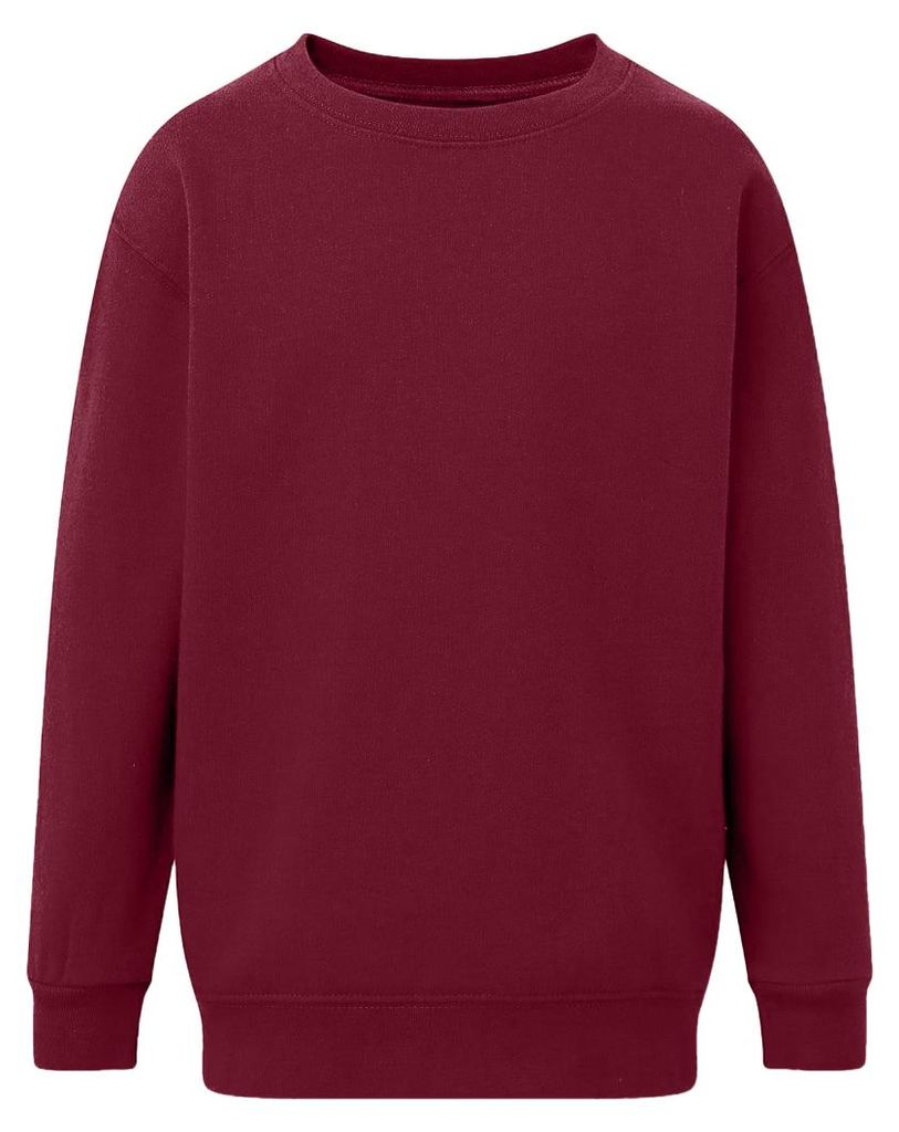 SG Originals - Sweatshirt Rundhalsausschnitt für Kinder FK3289 (140) (Burgunderrot)