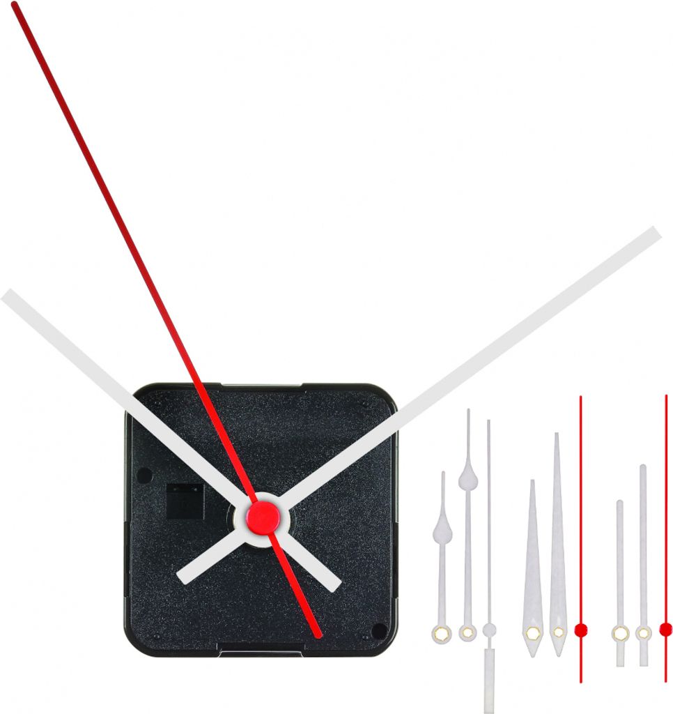 Analoges Uhrwerk mit Uhrzeigerset TFA 60.3061 geräuscharmes Produktbild 