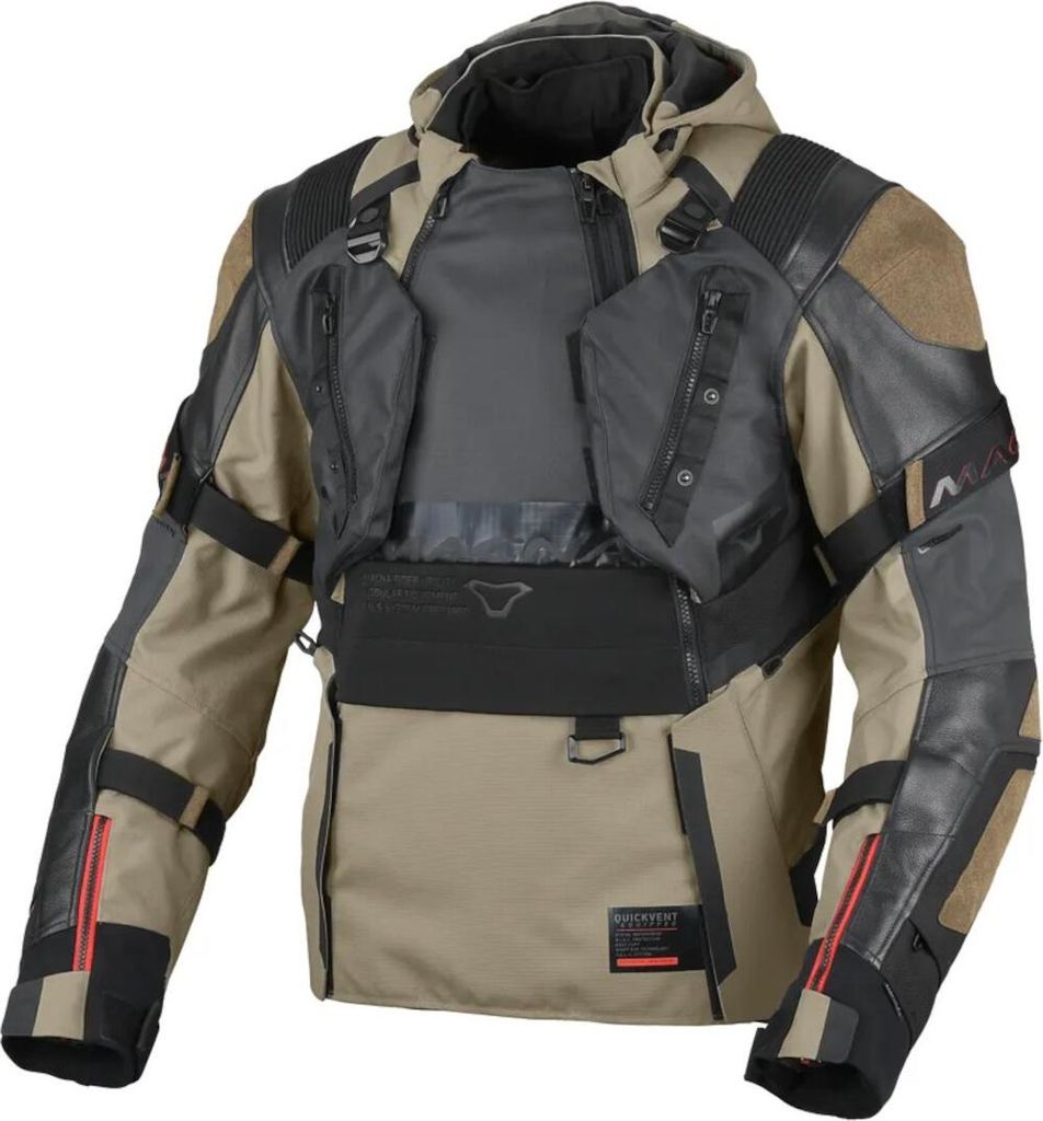 Chaqueta textil MACNA Tryton, talla M, en color /marrón Imagen del producto 