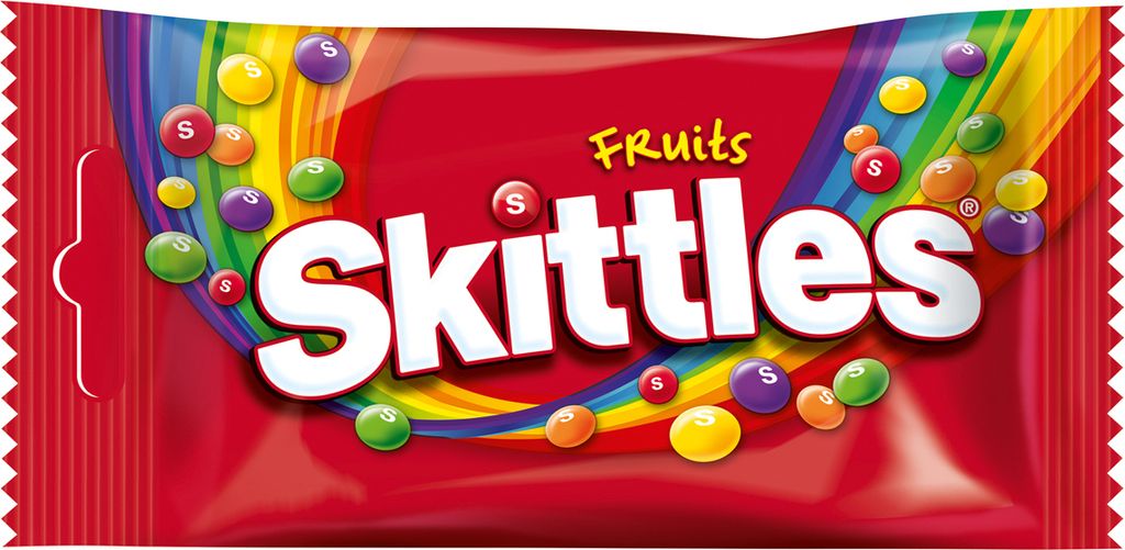 Skittles Fruits vrecúško žuvacích pastiliek v chrumkavej Obrázok produktu 