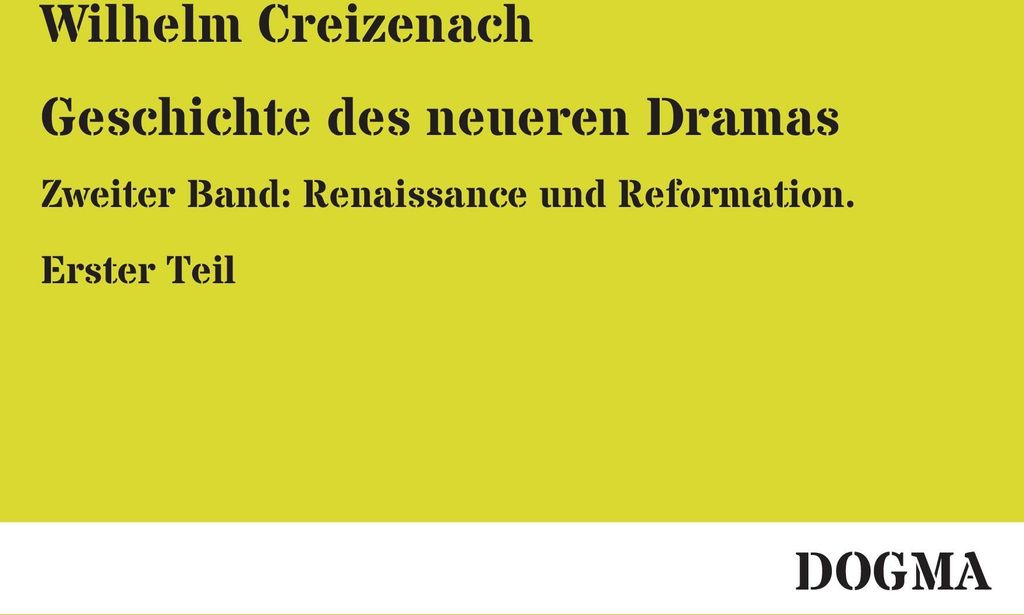 Geschichte des neueren Dramas