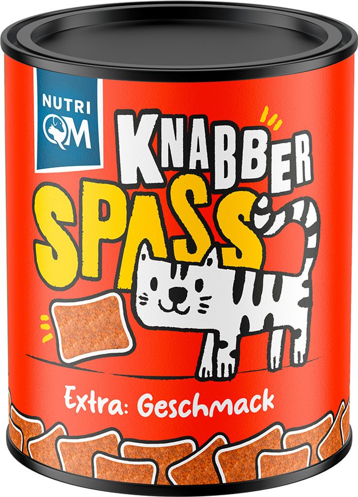 NutriQM Knabberspaß Geschmack  5 x 50g Produktbild 