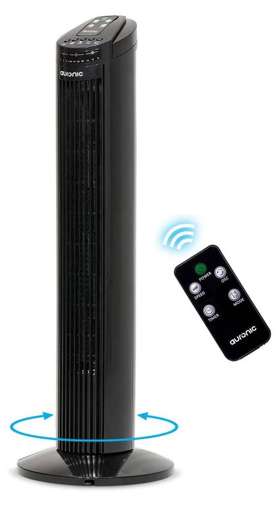 Auronic Turmventilator - Standventilator mit Fernbedienung Produktbild 