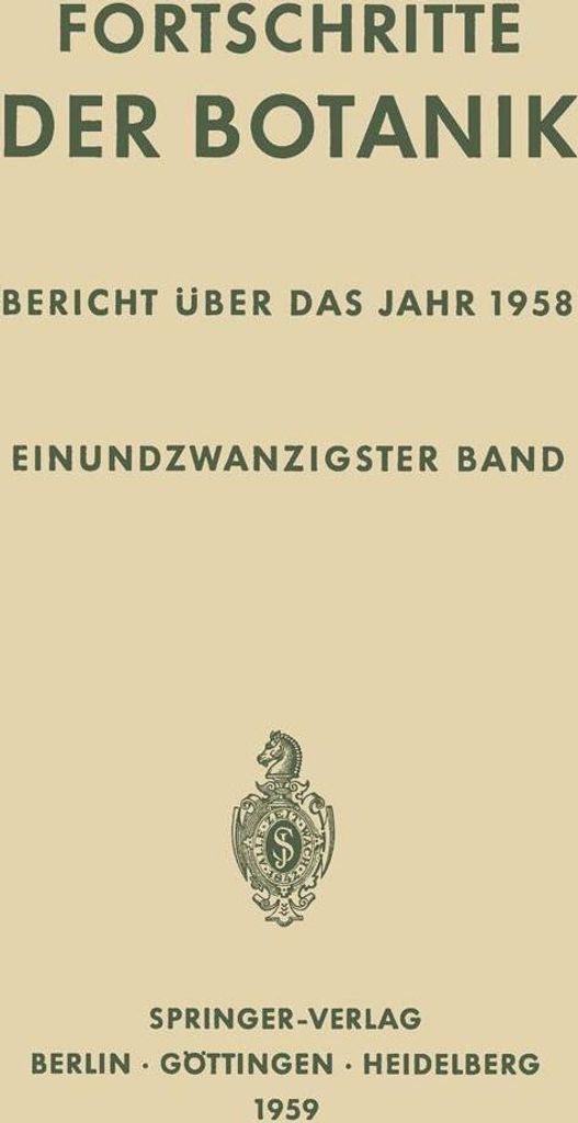 Bericht Über das Jahr 1958