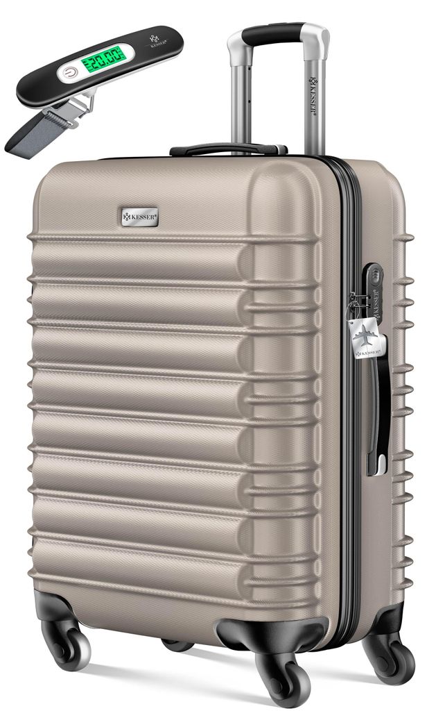 KESSER® Reisekoffer Hartschalen Koffer mit Zahlenschloss, Produktbild 