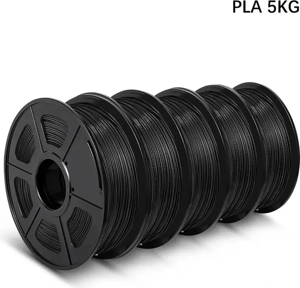 Filament 3D PLA noir pour modélisation rapide et projets créatifs DIY
