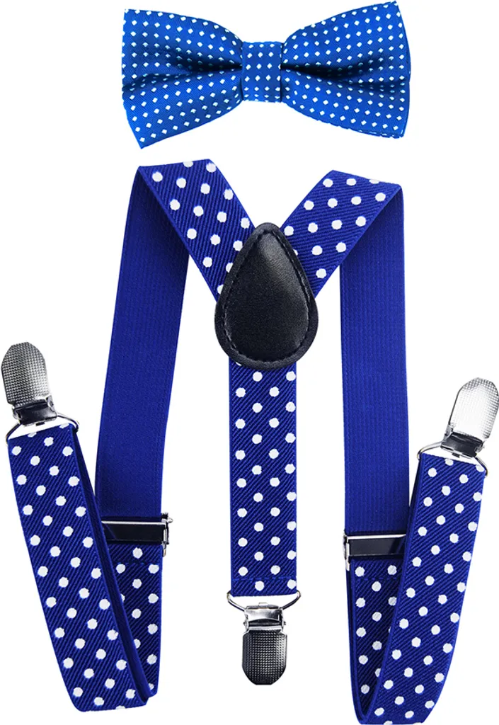 Set axy Papillon e Bretelle per Bimbi | Ideale per Matrimoni e Feste