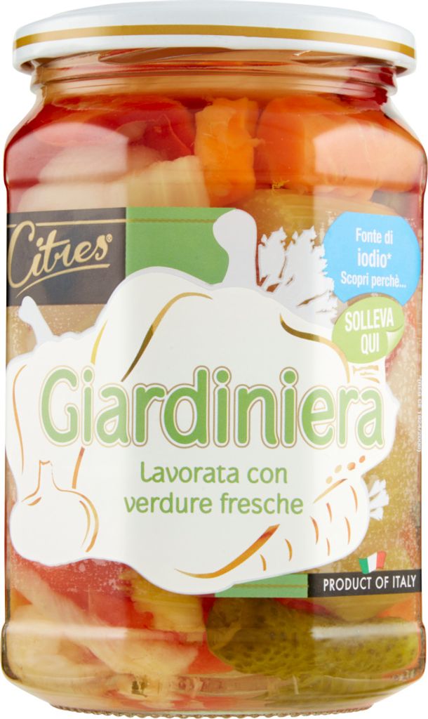 Gemüse in süßer Marinade Giardinera 540g - Citres
