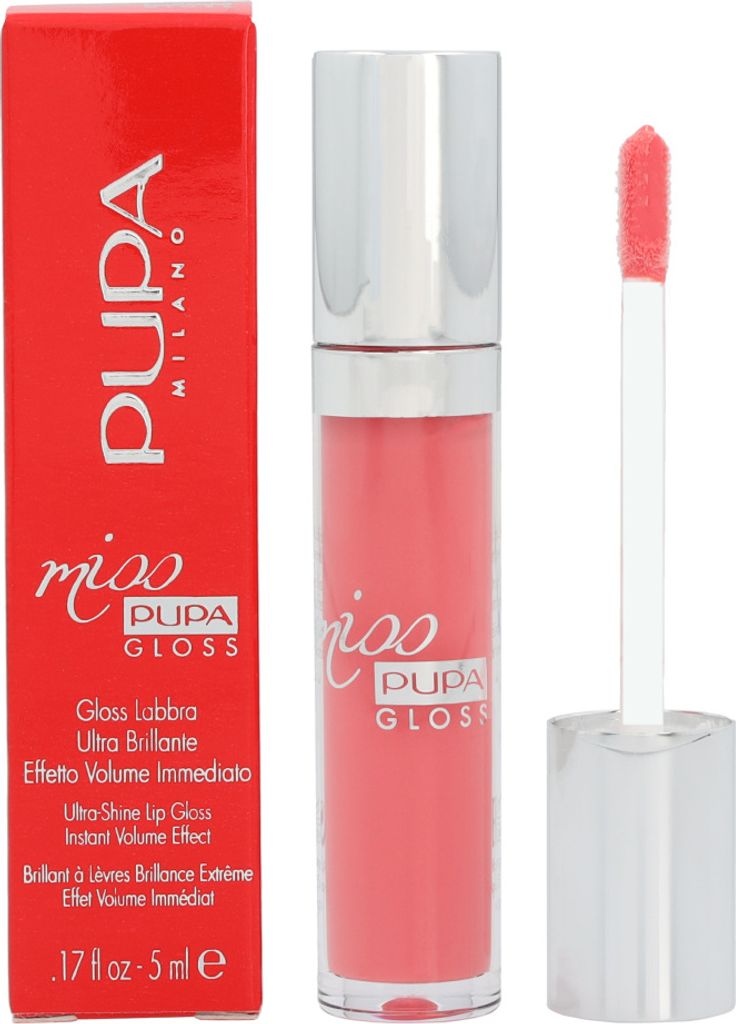 Pupa Miss Pupa Ultra-Shine Lip Gloss #302 Ingenious Pink 5 ml
