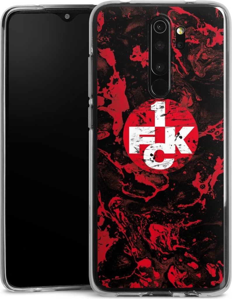 DeinDesign Handyhülle für Xiaomi Redmi Note 8 Pro Silikon Hülle Case Smartphone Schutzhülle 1. FC Kaiserslautern 1. FCK Logo