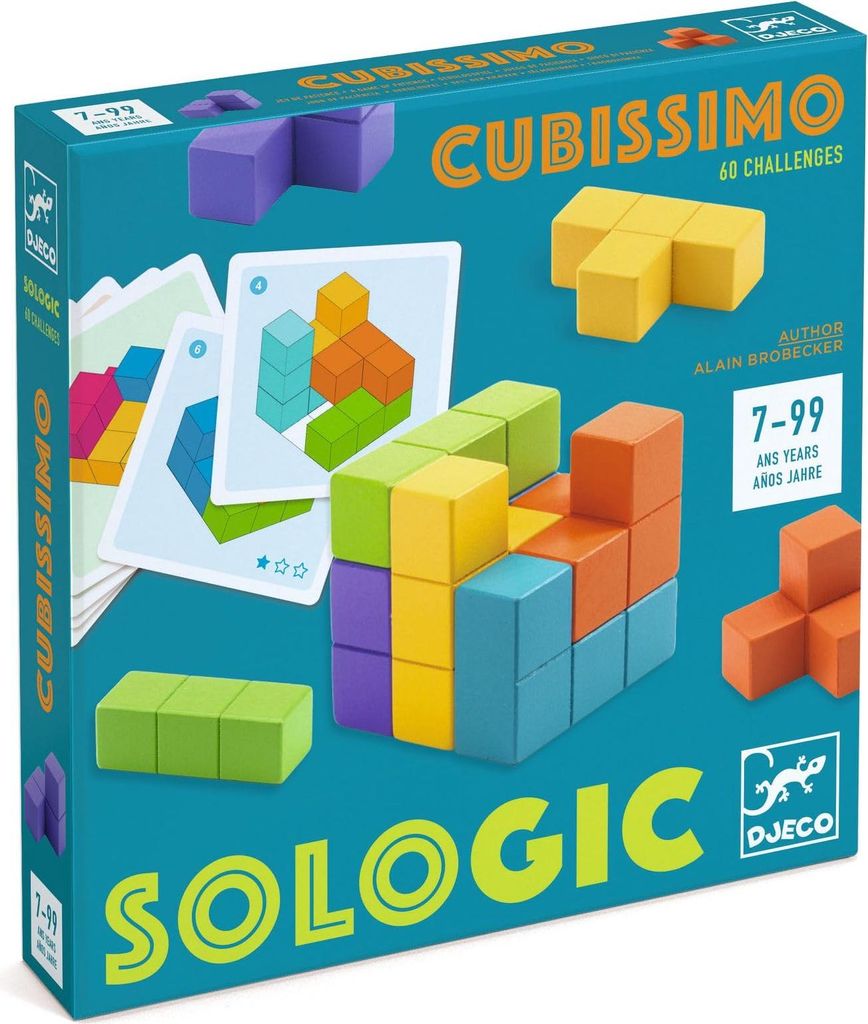 Gioco di logica Cubissimo, Djeco Immagine del prodotto 