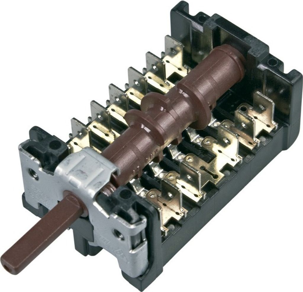 Backofenschalter Wahlschalter Schalter 4 Funktionen Gradzahlen gesondert GOTTAK Backofen Herd ALTERNATIV Beko Arcelik Blomberg 263900055 mit 6/4,6m...