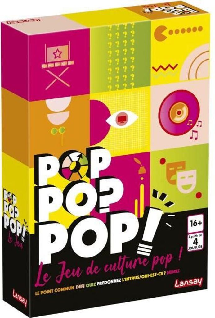 Lansay Games - Pop Pop Pop - Kultur - Brettspiel - 16 Jahre