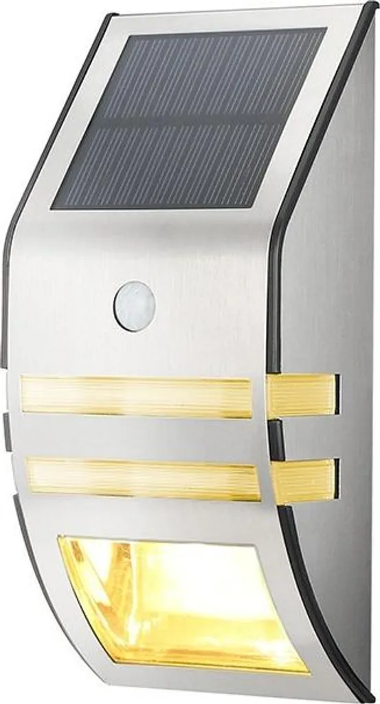 INF Lampada Solare Giardino LED Sensore Movimento Luce Calda IP65