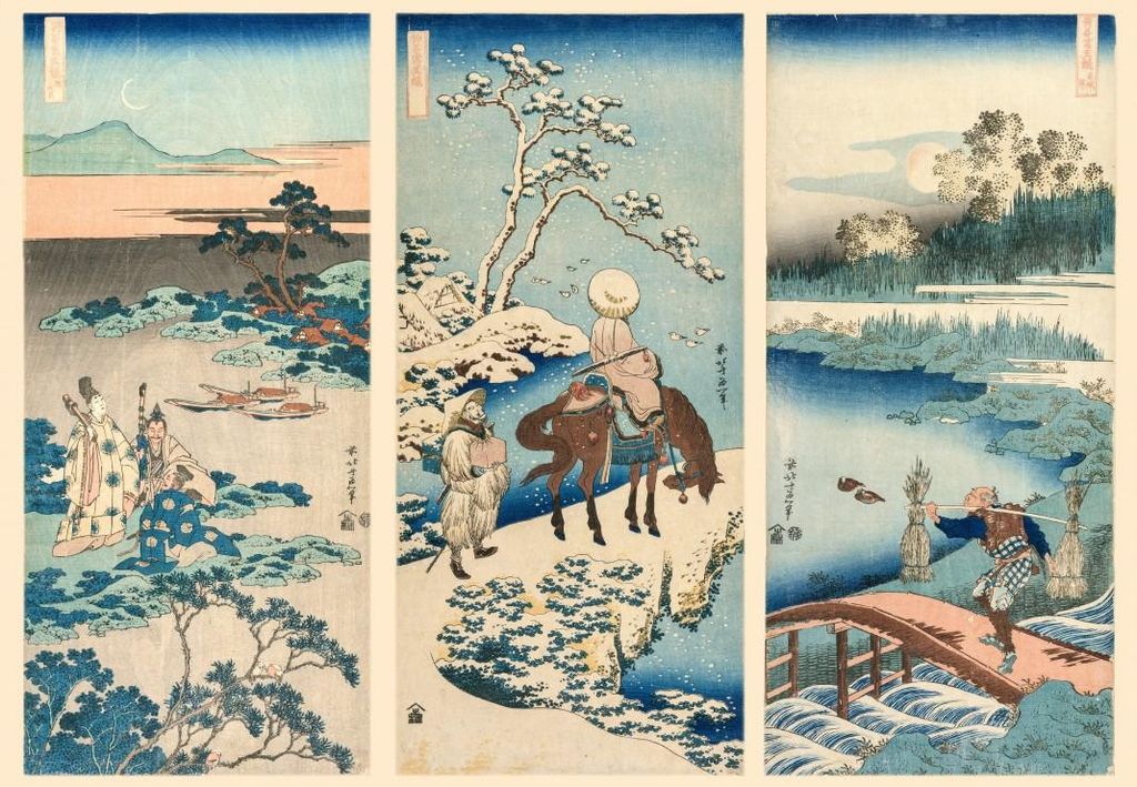 Grafika Puzzel: Hokusai Kunst - 1000 stukjes, meerkleurig Productafbeelding 
